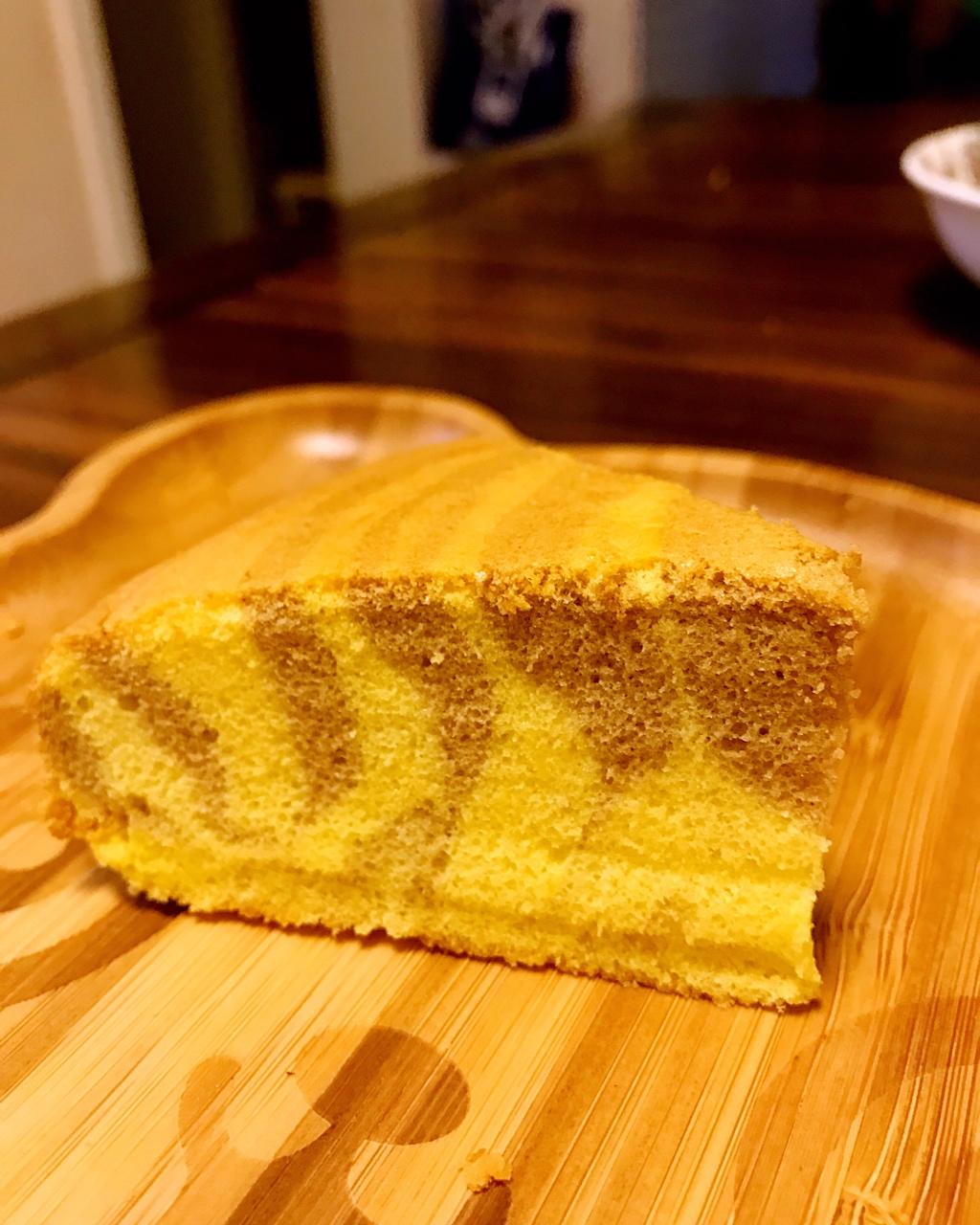 斑马纹酸奶蛋糕