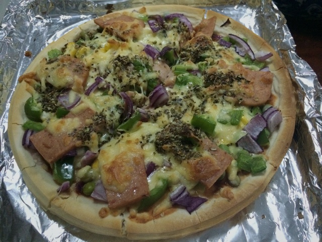 夏威夷pizza（附饼底冷冻法）