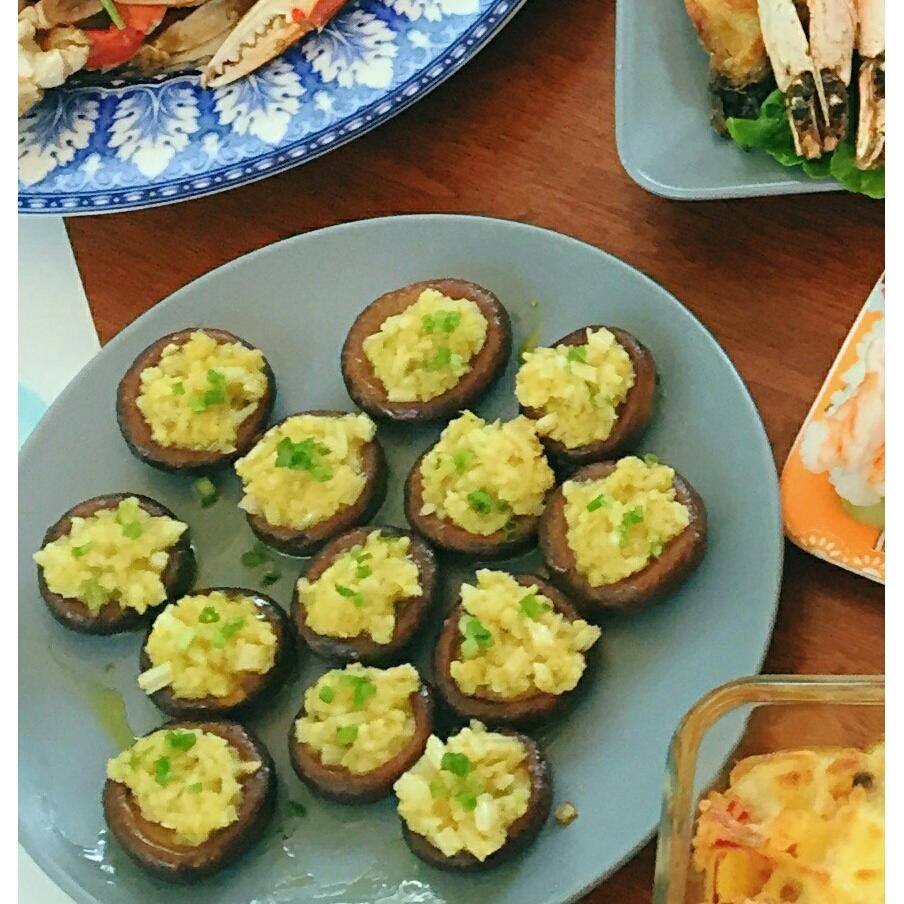 蒜蓉蘑菇（快手西餐）