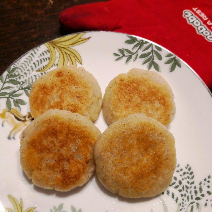 松软香糯的豆渣糯米饼🥞