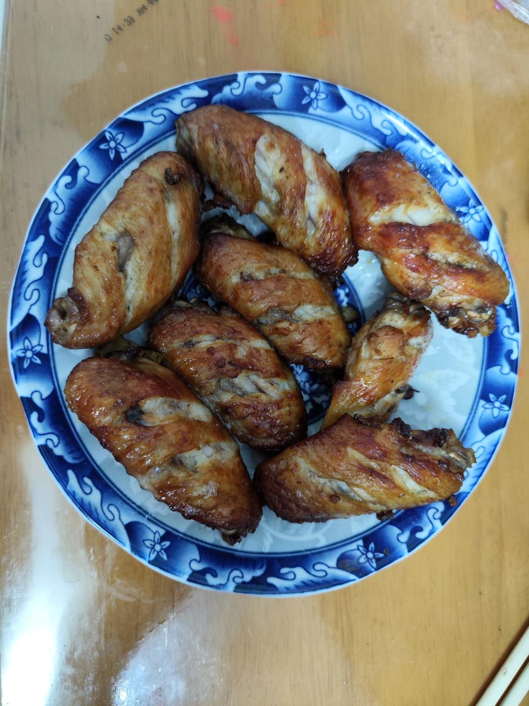 干煱鸡翅（空气炸锅版）