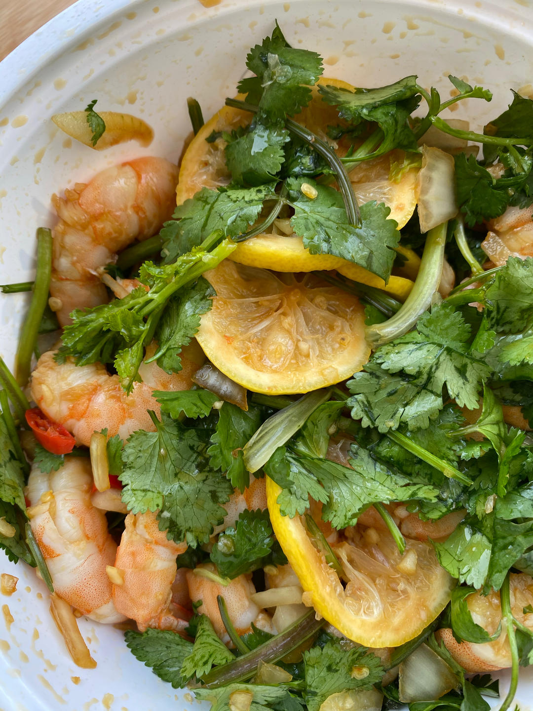 泰式酸辣柠檬🍋虾🦐