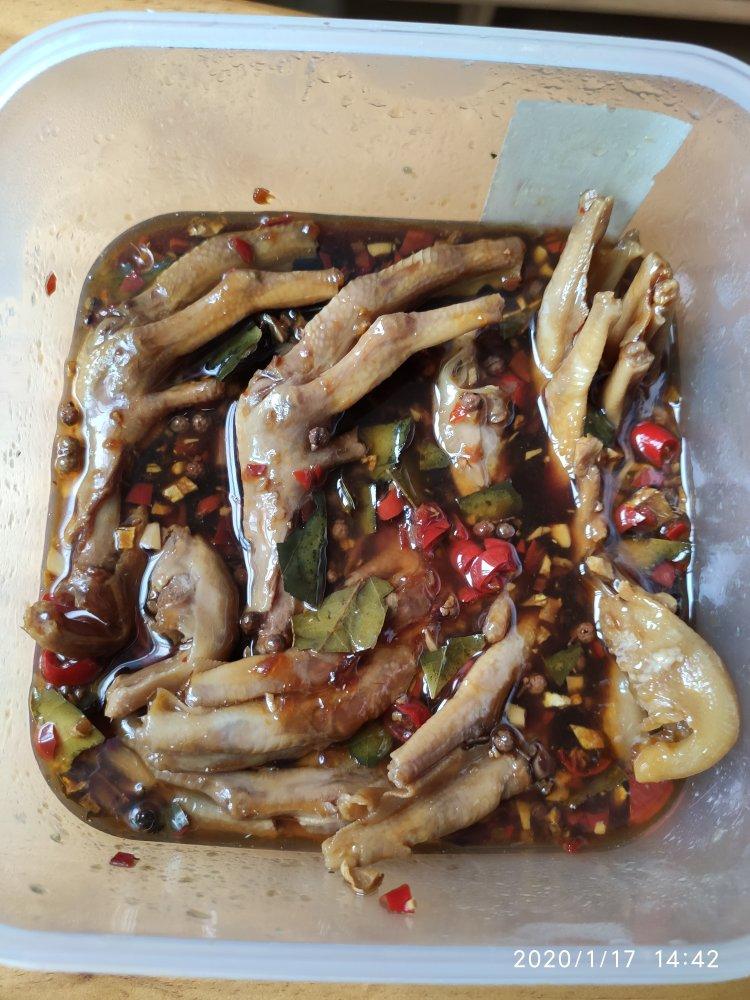 卤鸭掌不好吃你打我