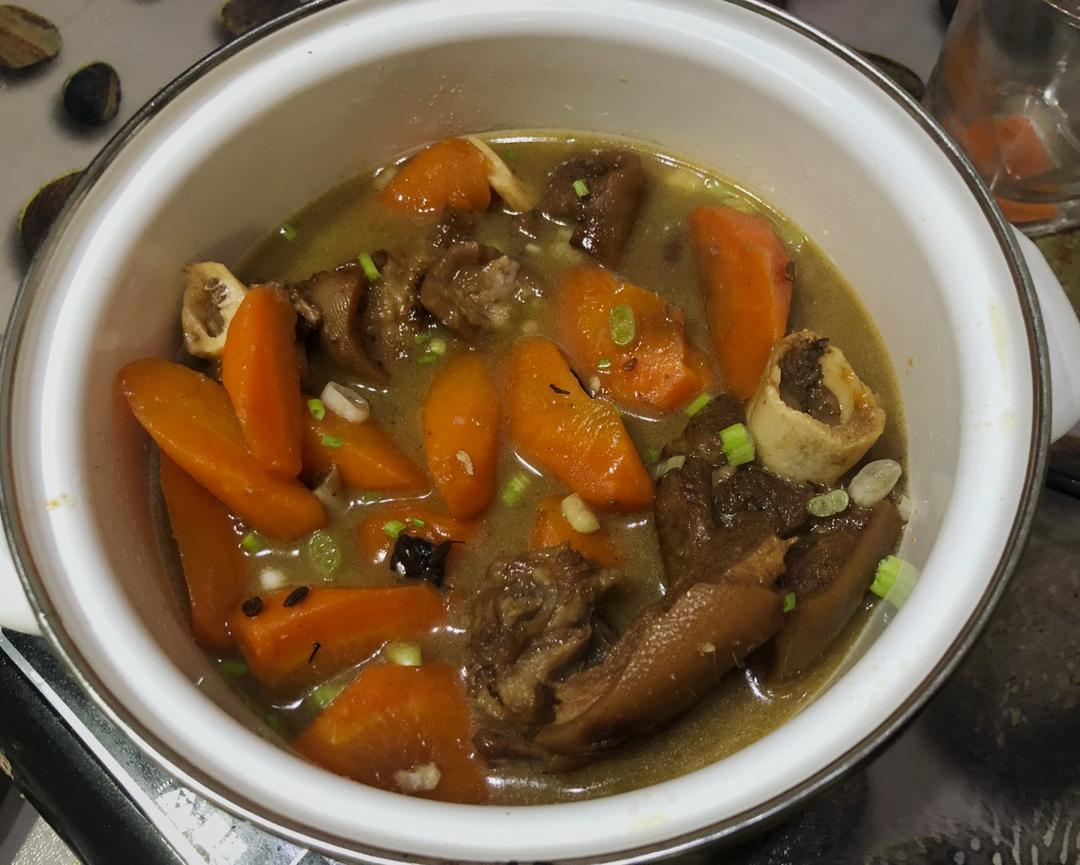 红焖羊腿肉