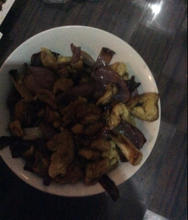 洋葱炒鸡蛋