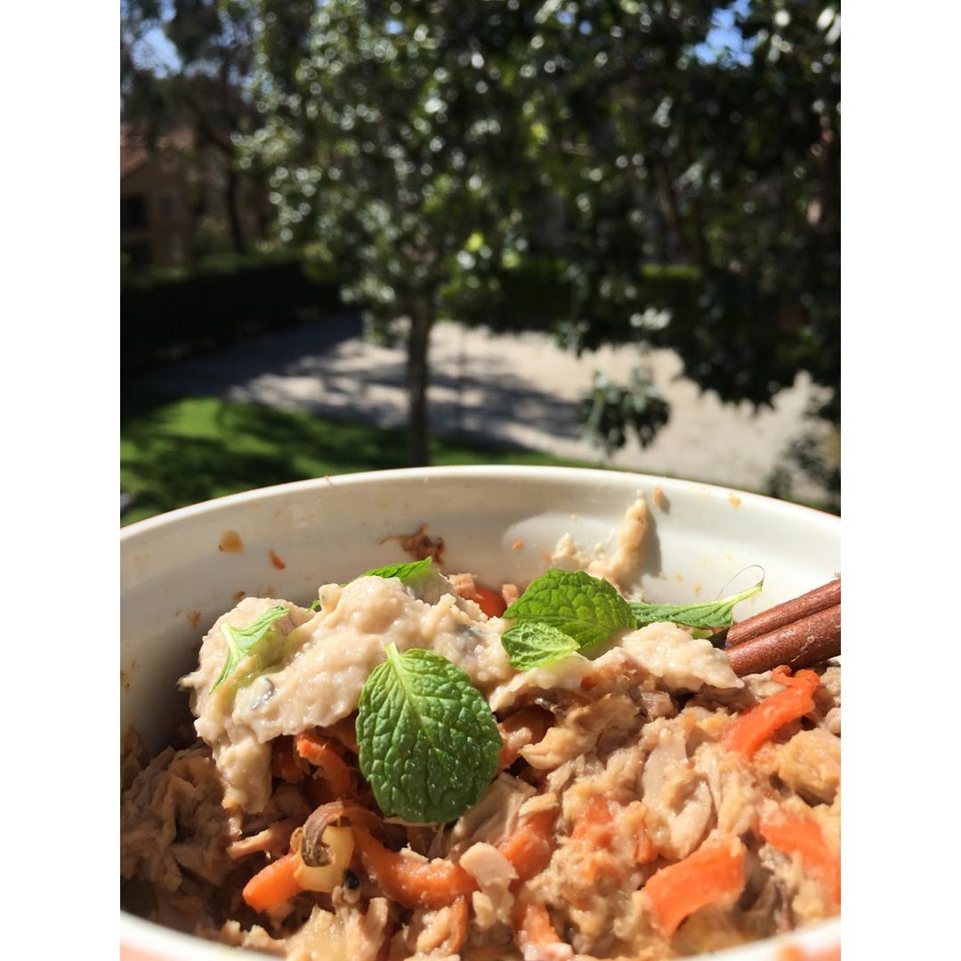 胡蘿蔔吞拿魚沙拉