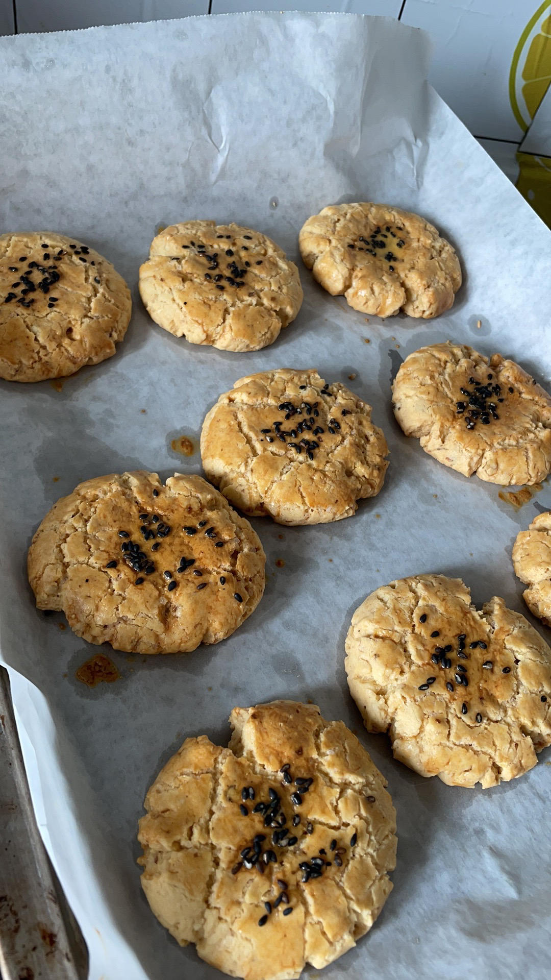 酥掉渣的桃酥饼