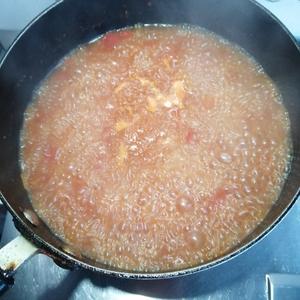 番茄金针菇肥牛(或鸡片)的做法 步骤7