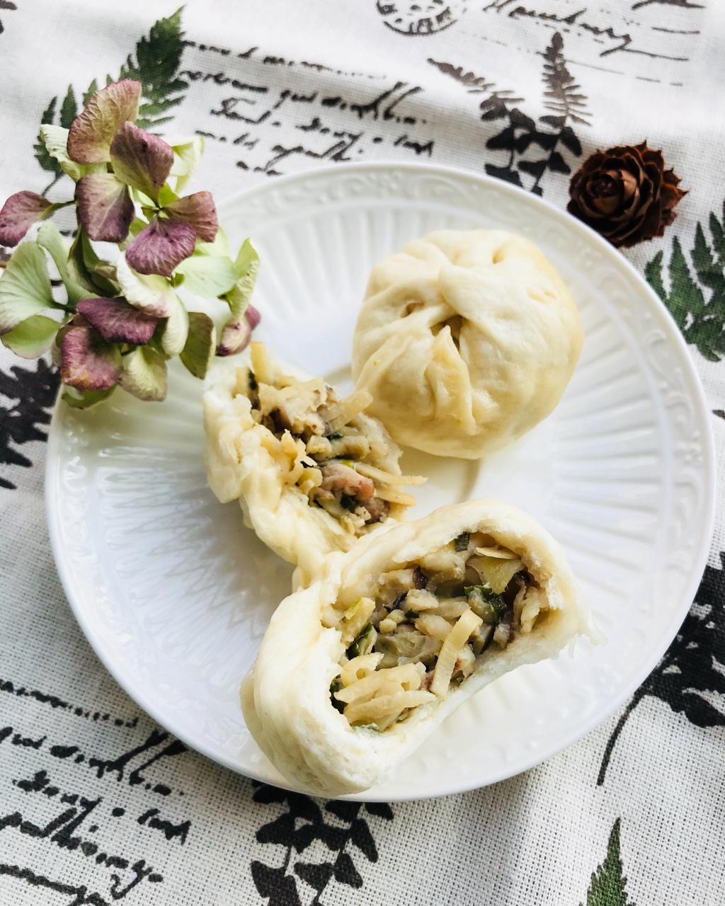 害人的酱肉笋丁包