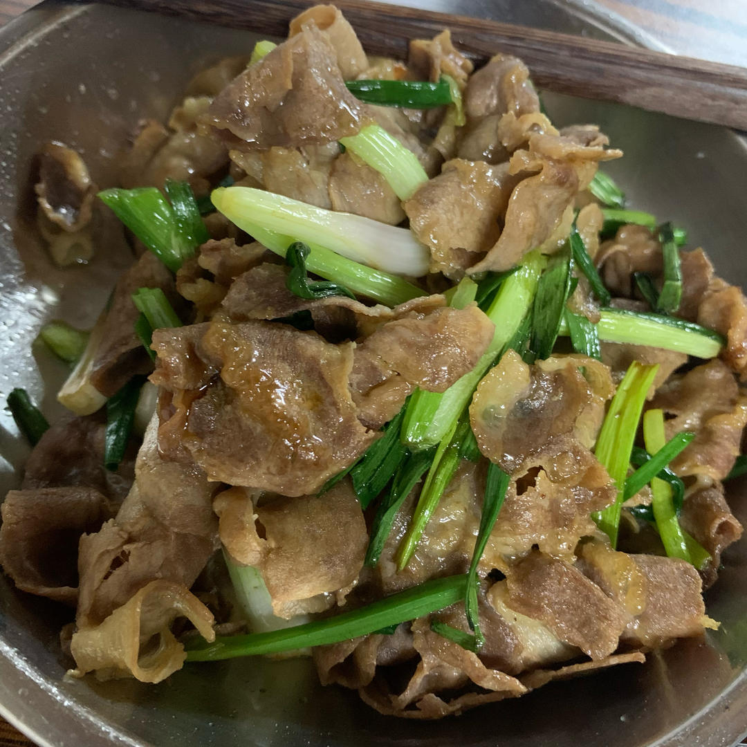 下饭神器🙋大葱羊肉卷