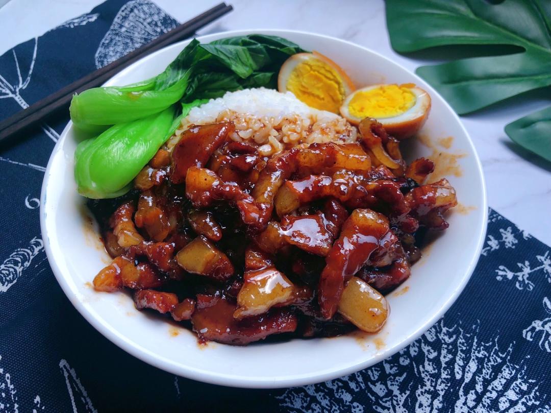 台式卤肉饭🥬🍚（好吃到变胖也乐意😄）