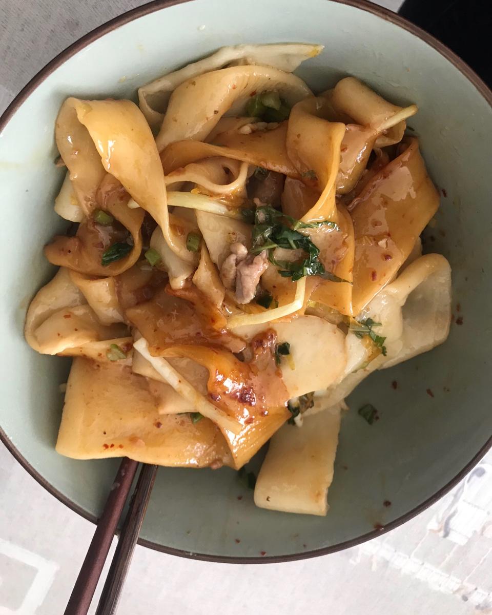 油泼扯面【曼食慢语】
