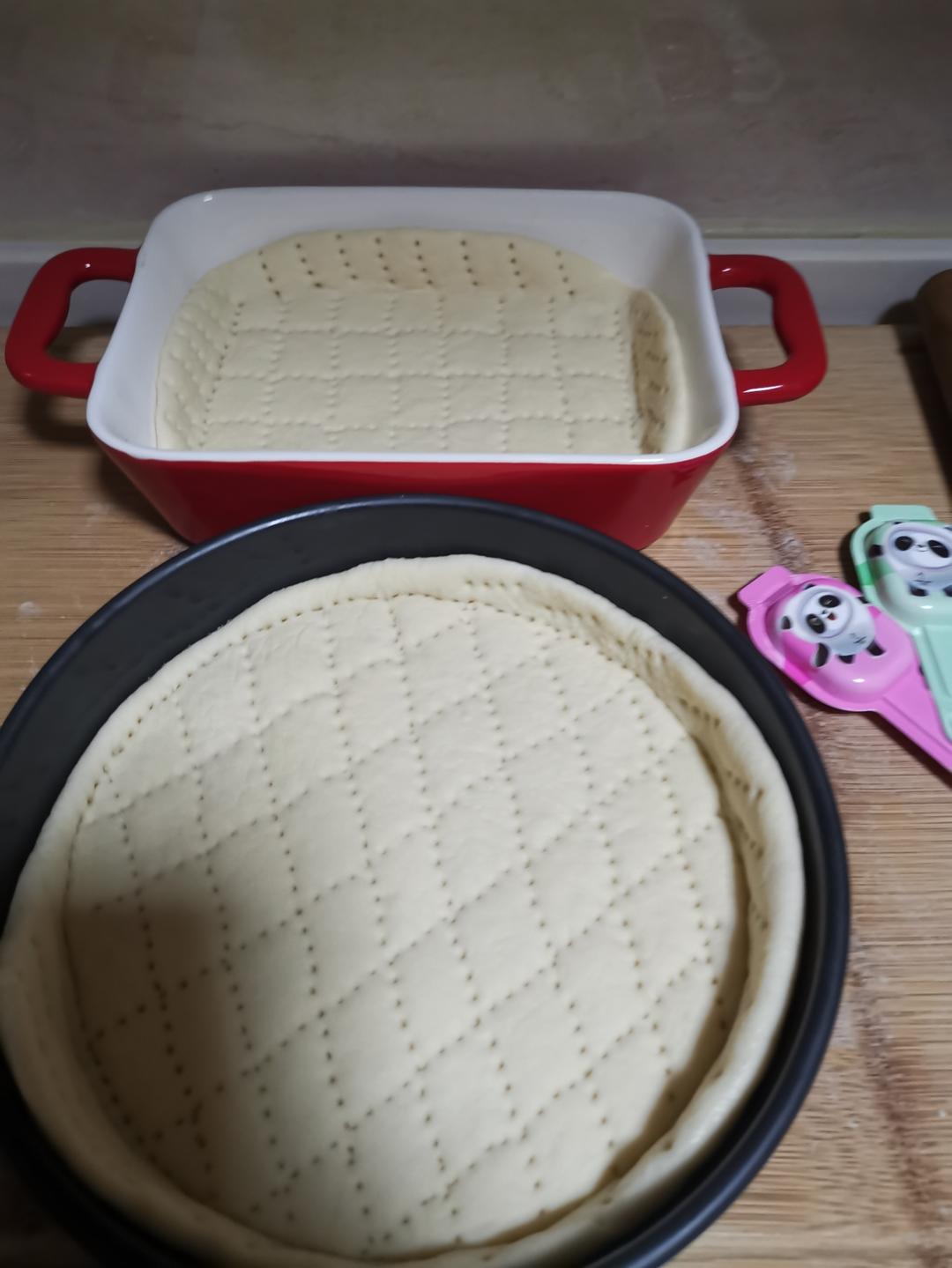 自制8寸榴莲芝士披萨（简单好吃不输必胜客）