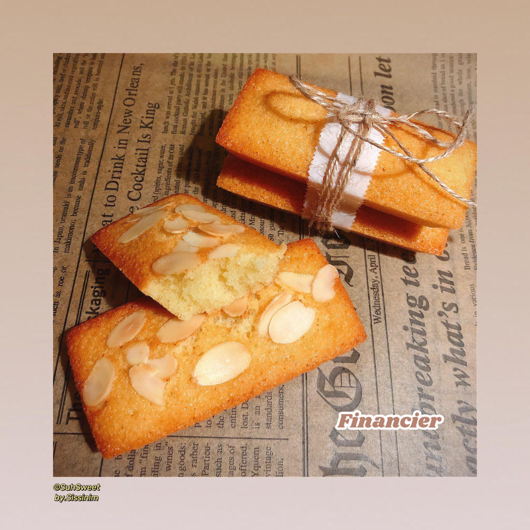 费南雪（Financier Cakes）