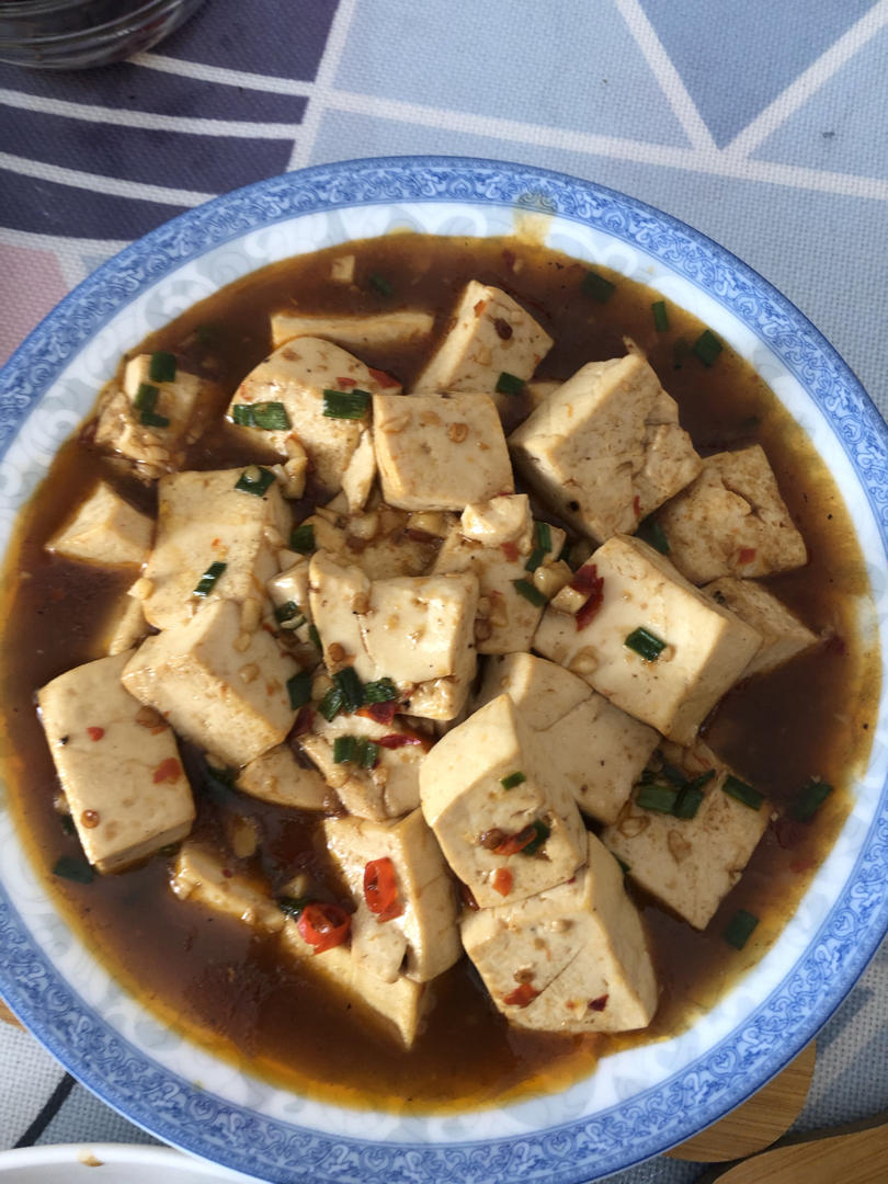 麻婆豆腐——最简单的夏日快手菜(全素版)