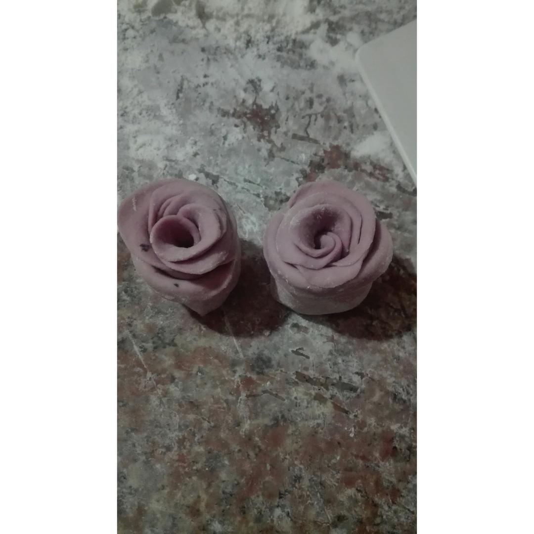玫瑰花馒头