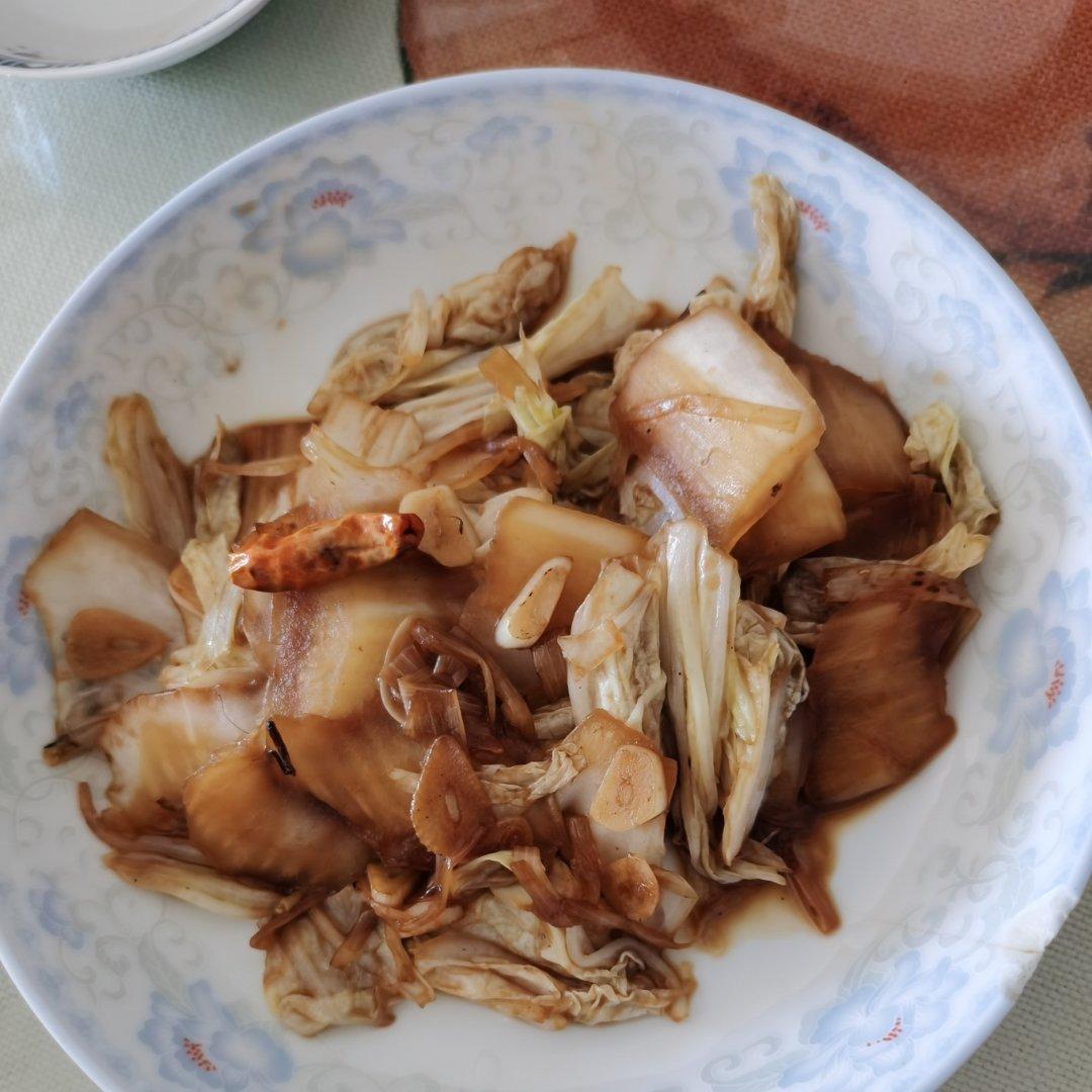 小白兔兔兔5做的快手醋溜白菜片