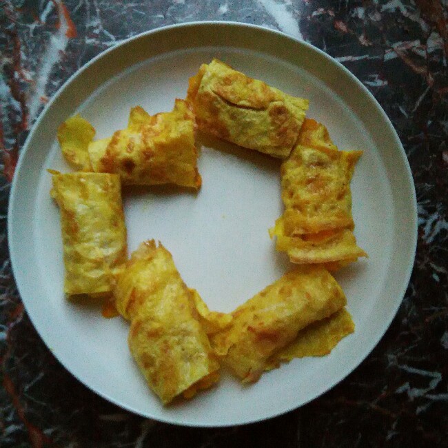 蔬菜蛋卷