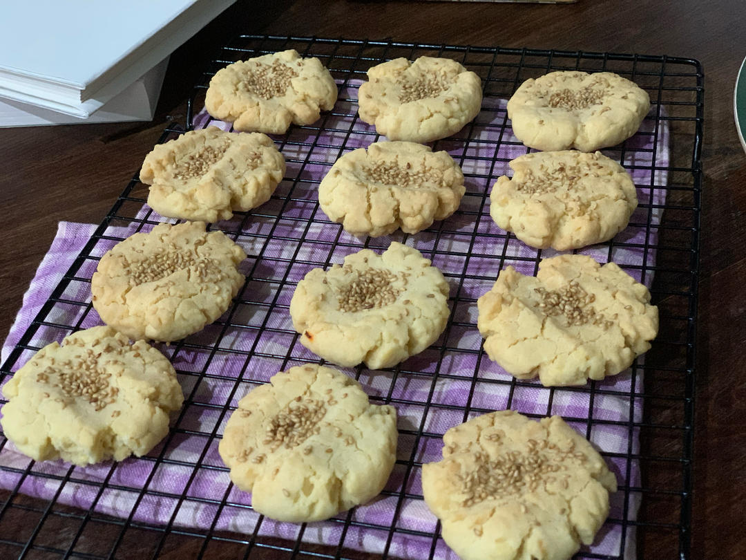 零失败自制桃酥❗️一次成功❗️酥到掉渣❗️