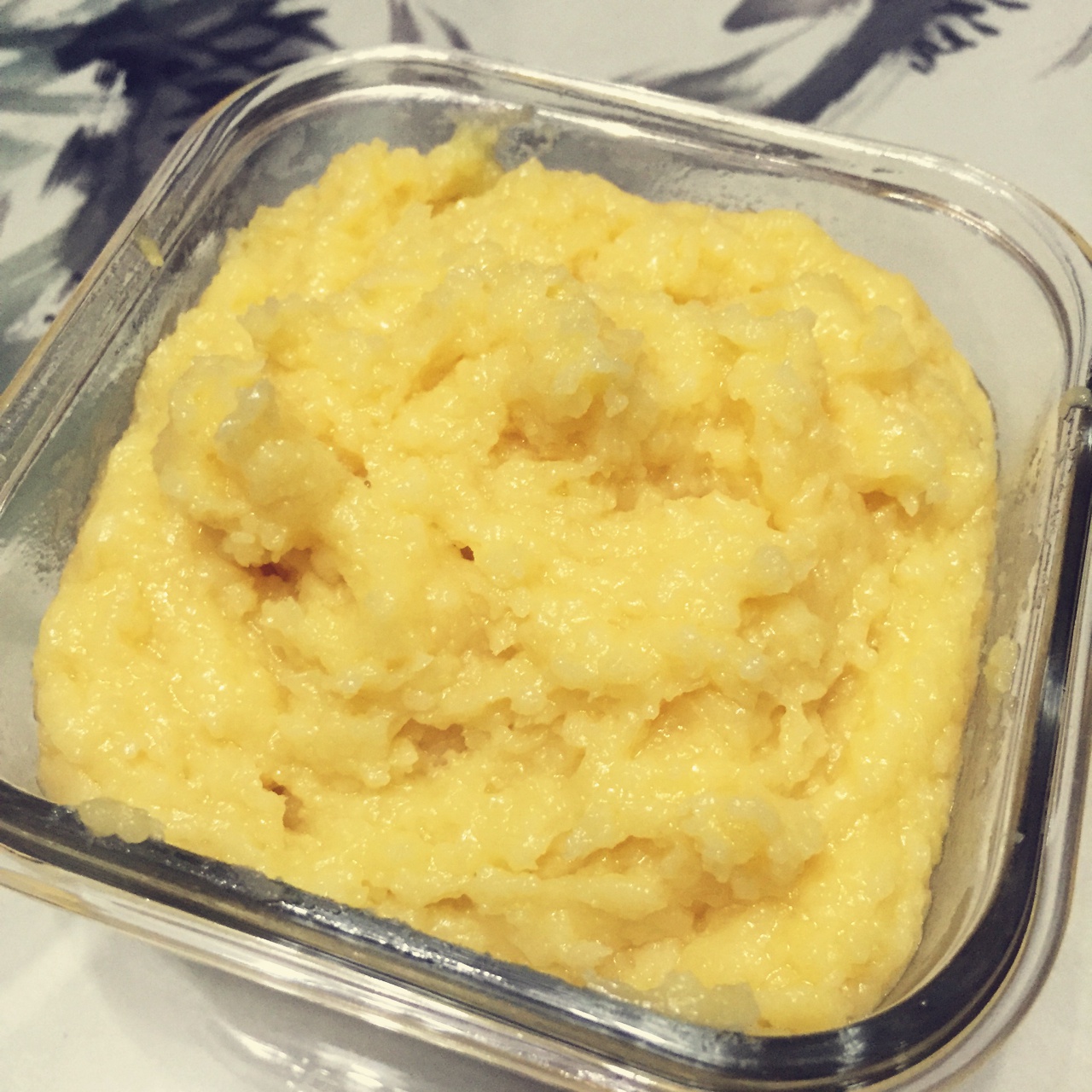 爱心奶黄馅（炒出来的奶黄馅）