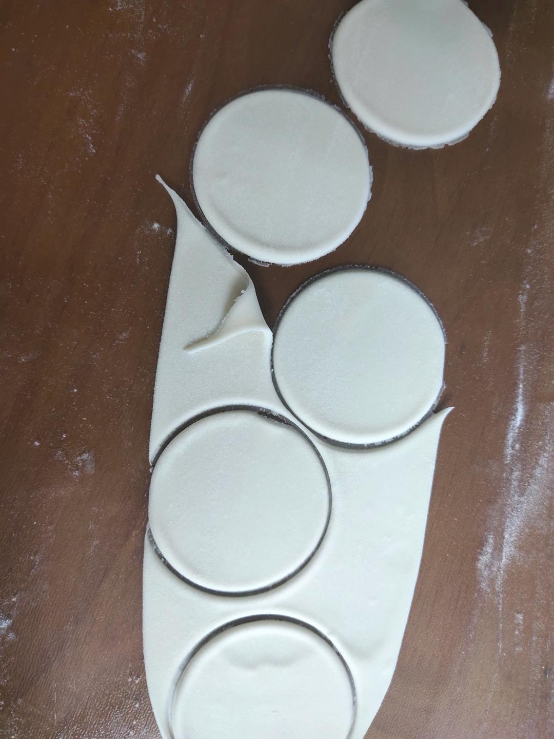 手工揉面三分钟，又韧又薄又好包的饺子皮