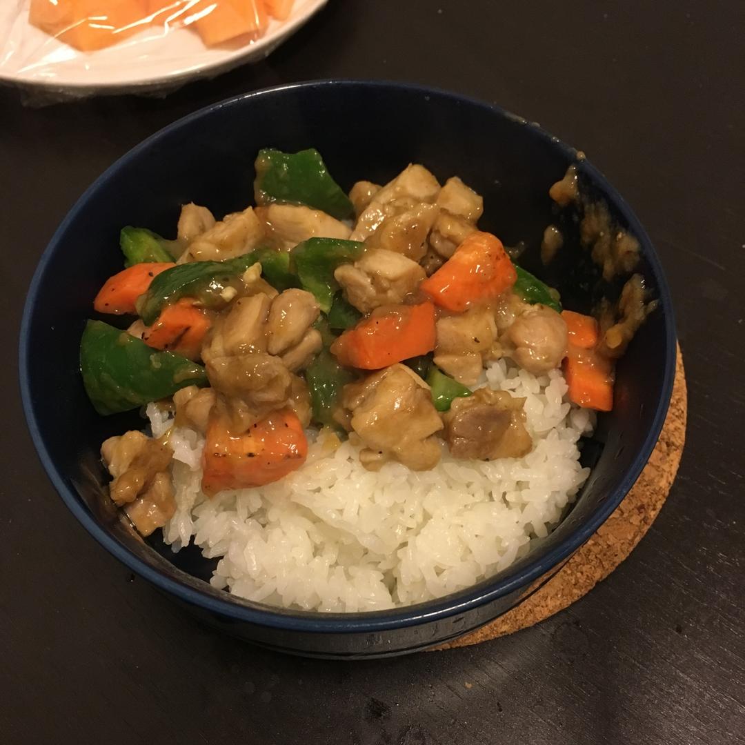 5分钟速食--青椒炒鸡脯