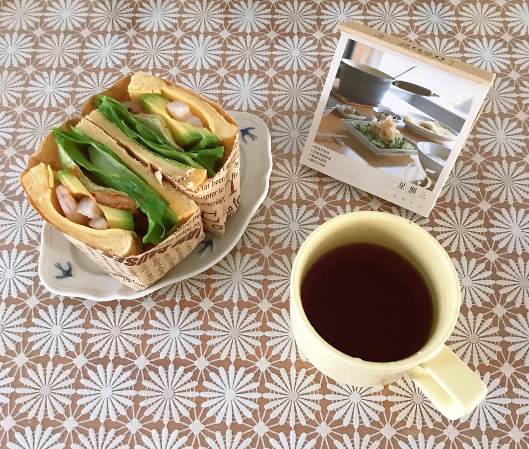辣白菜鲜虾芝士三明治——这样很欧巴【健康一手握】