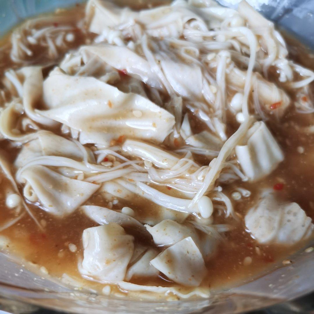 老式拌豆皮（小时候的味道）