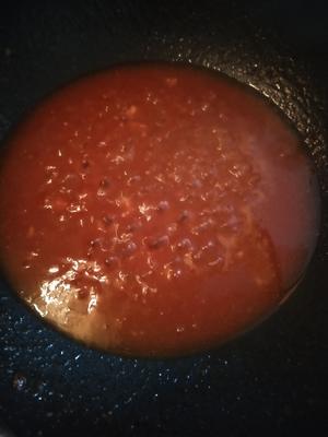 酸甜番茄肉的做法 步骤4