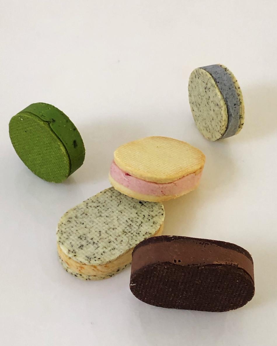 如冰淇淋般美味的三明治夹心曲奇