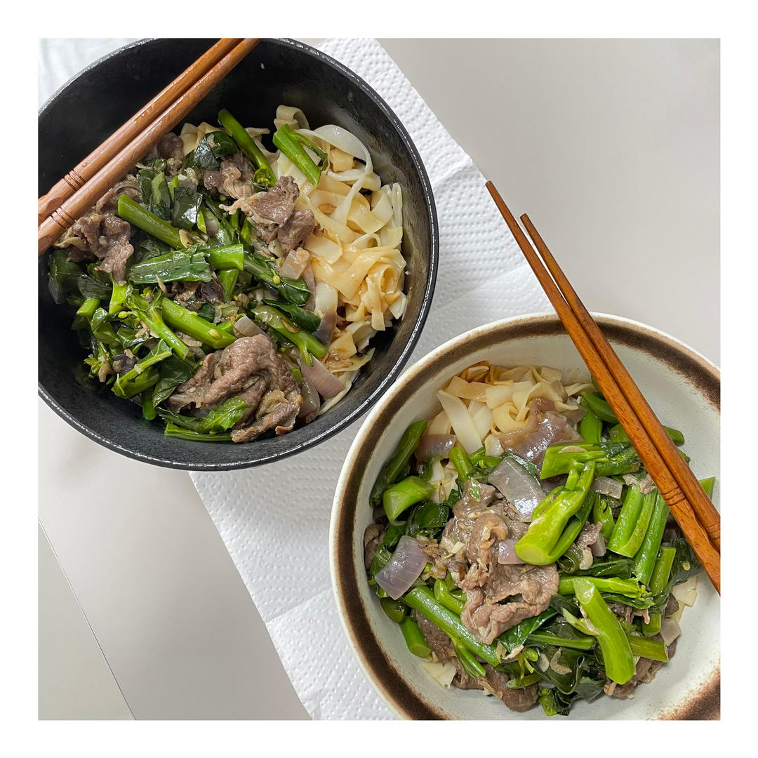 双酱牛河（湿炒）