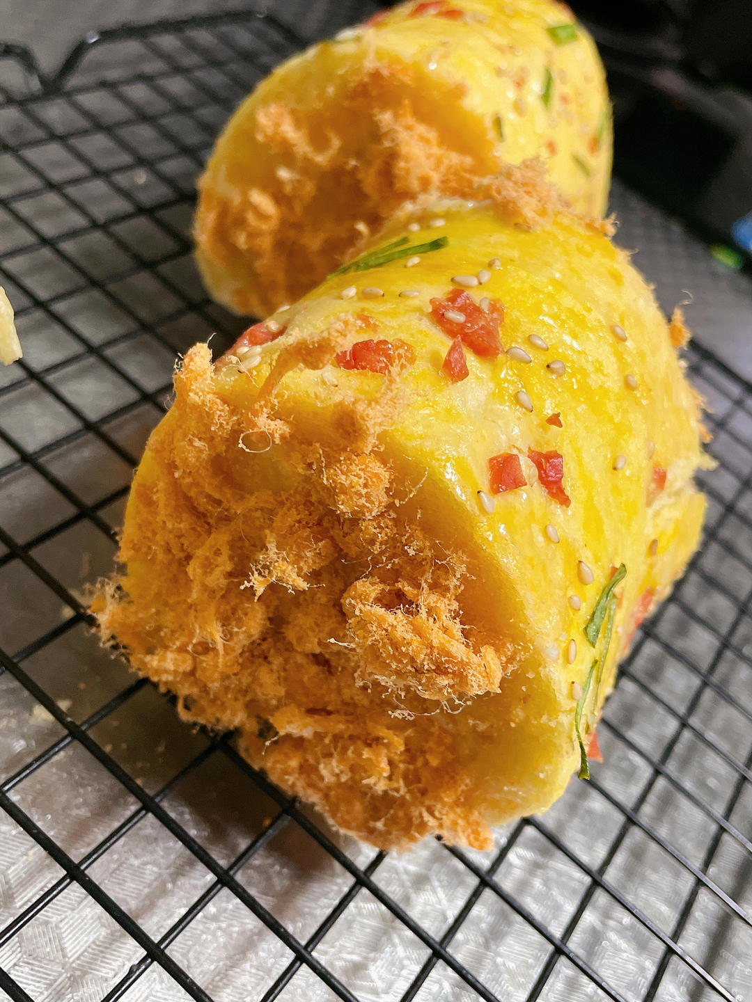肉松面包卷