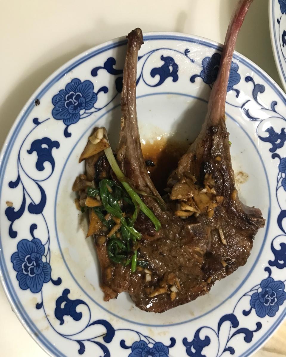 嫩煎羊排