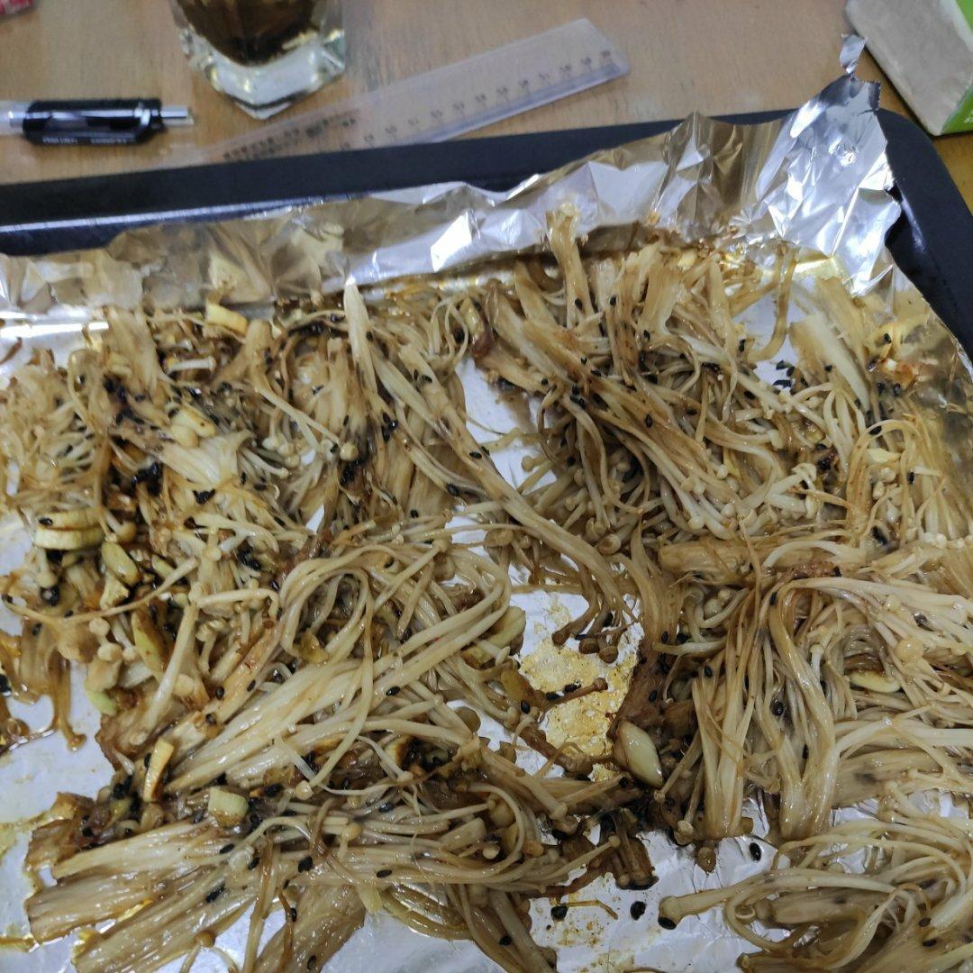 ㊙️制酱料❗️巨好吃烤金针菇！