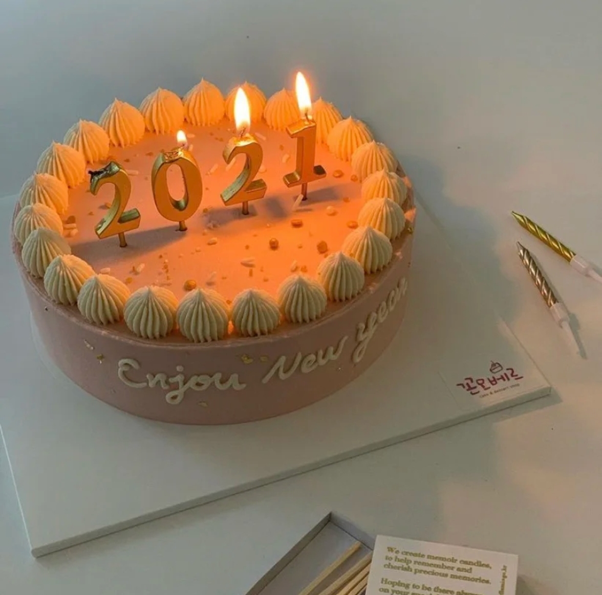2021新年蛋糕🎉跨年蛋糕集锦的做法 步骤14