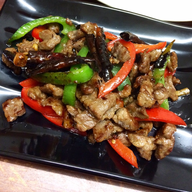 小炒牛肉