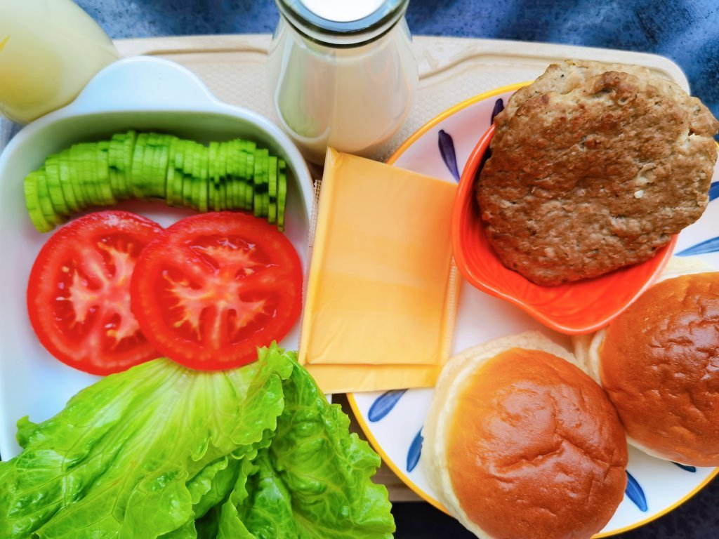 超详细汉堡牛肉饼｜附自制汉堡搭配#Healthymeals#减脂必撸16