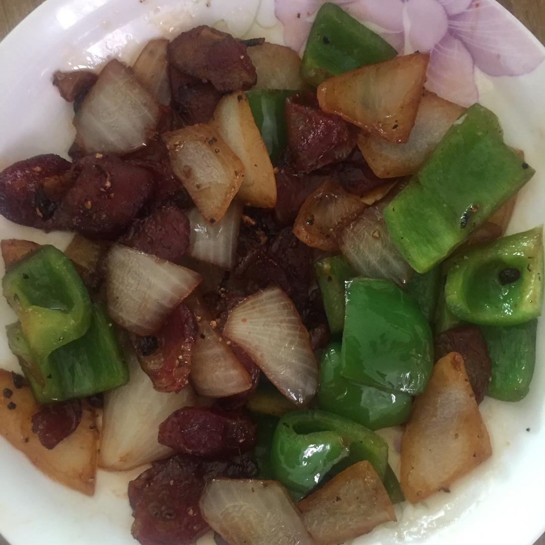 湖南腊肉洋葱