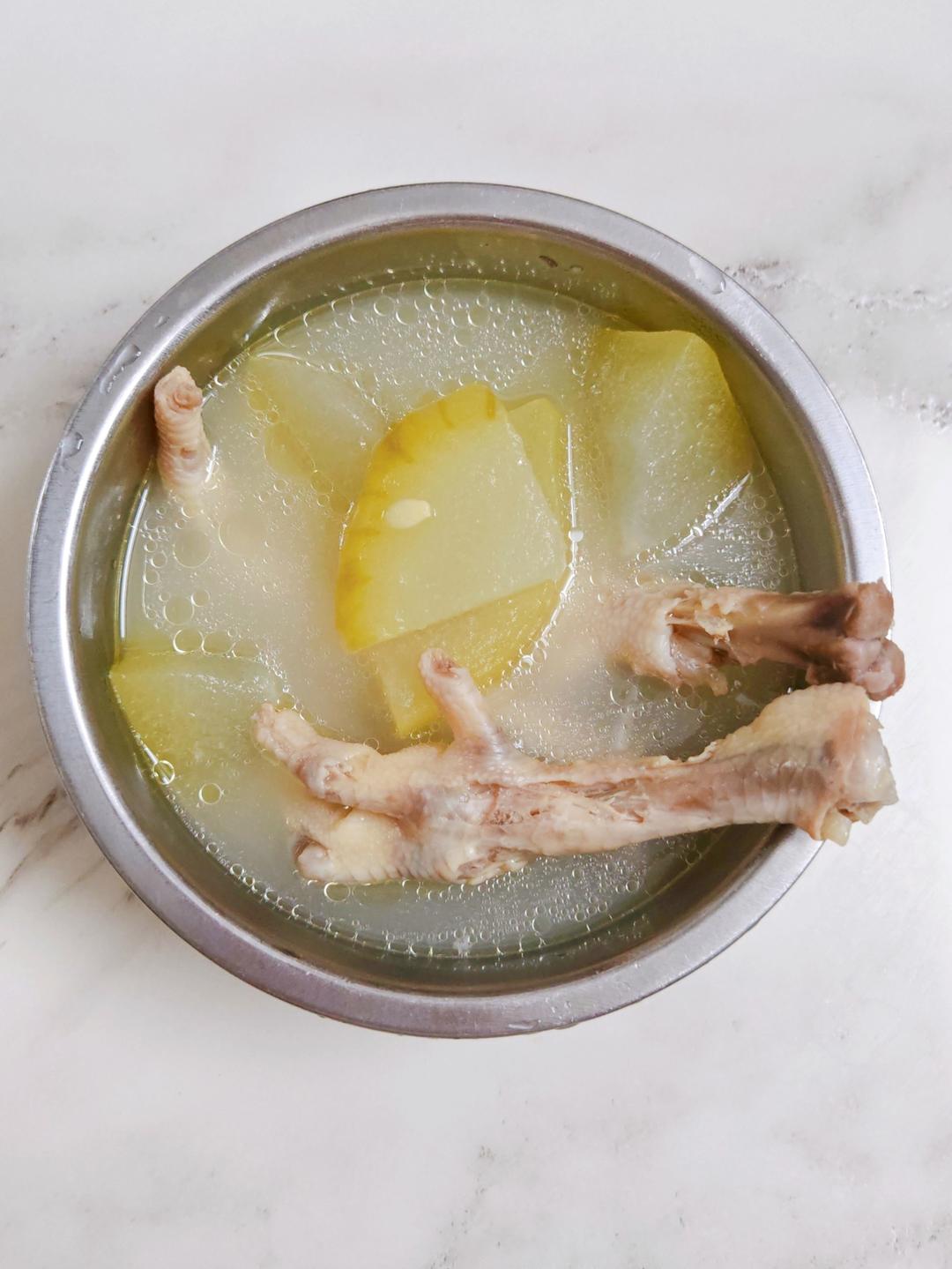 薏米冬瓜鸡脚汤