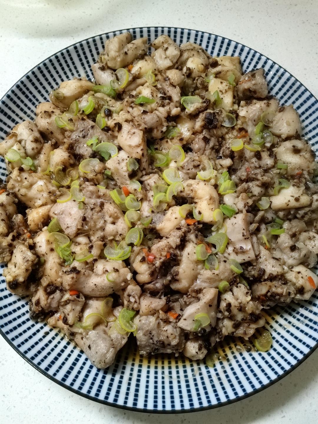 豆豉蒜蓉蒸鸡腿