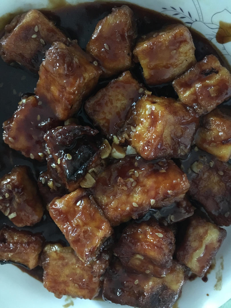 给肉都不换的糖醋豆腐‼️外脆里嫩，巨下饭‼️