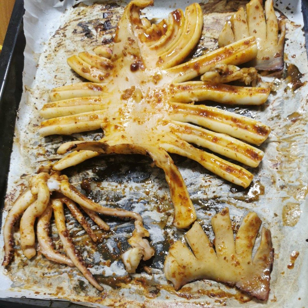 烤鱿鱼