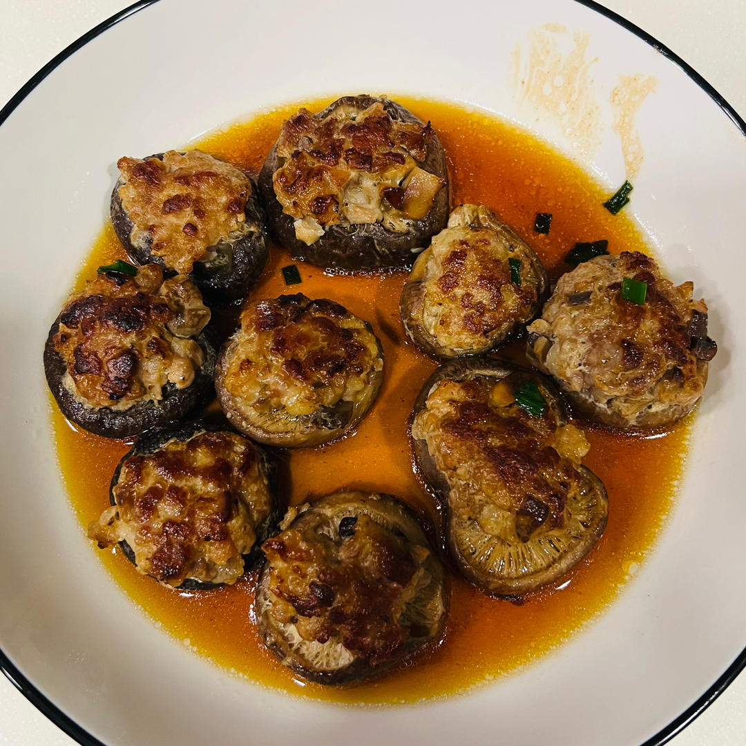 香菇酿肉 💫颜值高🌟，味道好极了😋