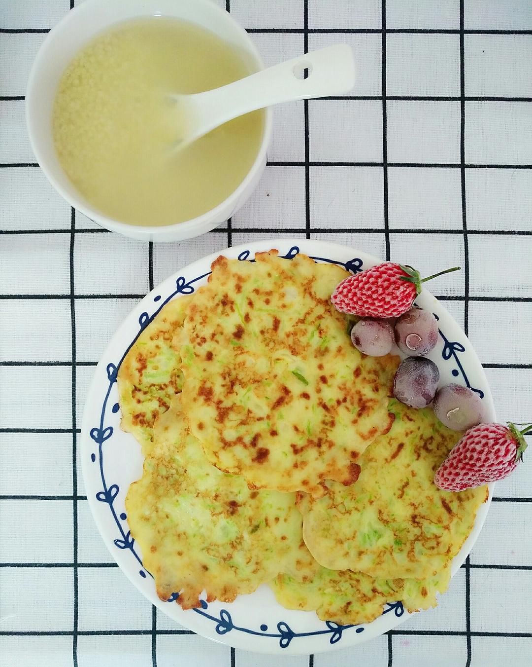 西葫芦鸡蛋饼