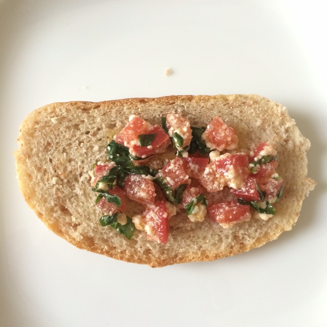 Bruschetta alla checca