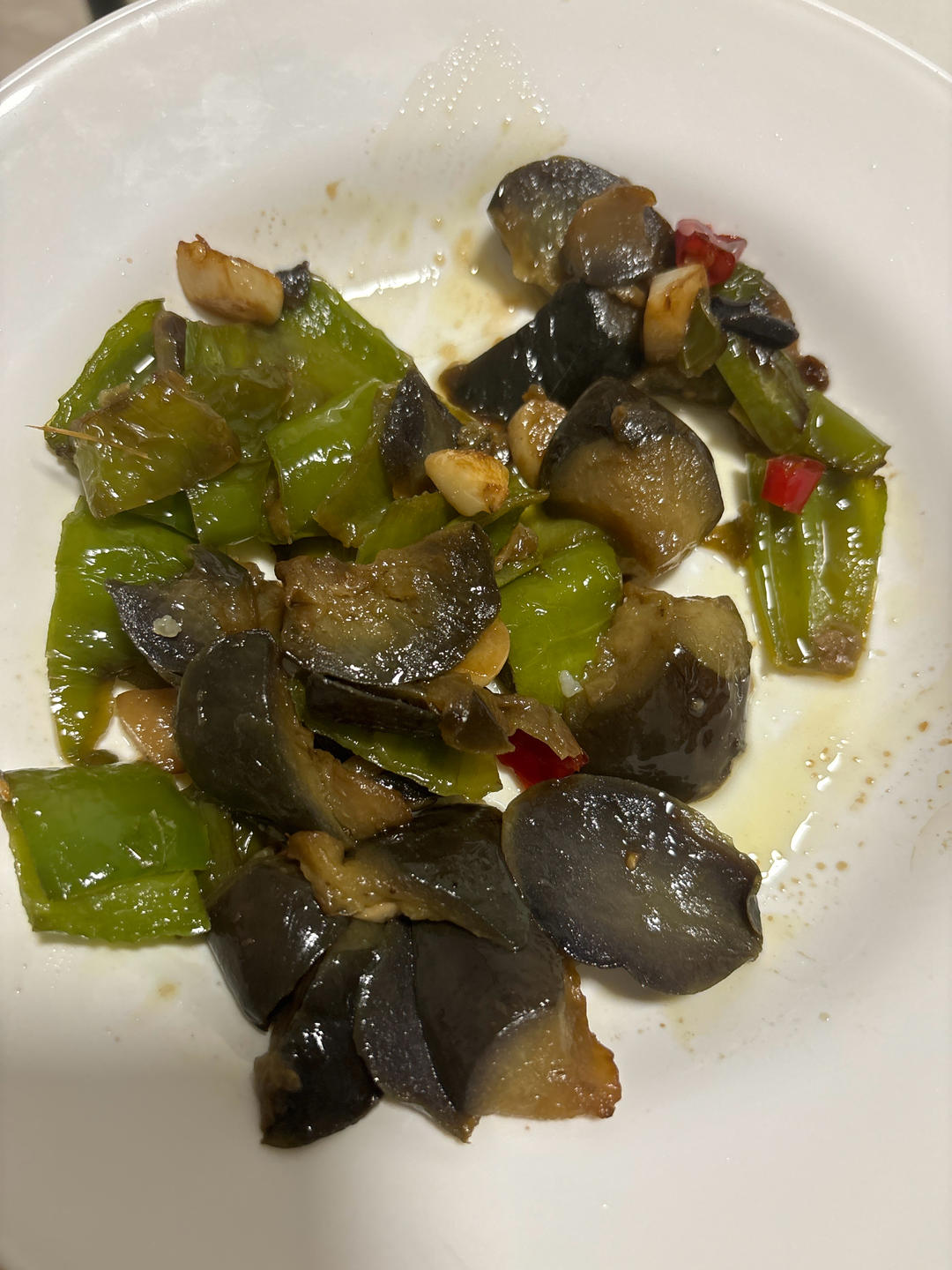 辣椒炒茄子