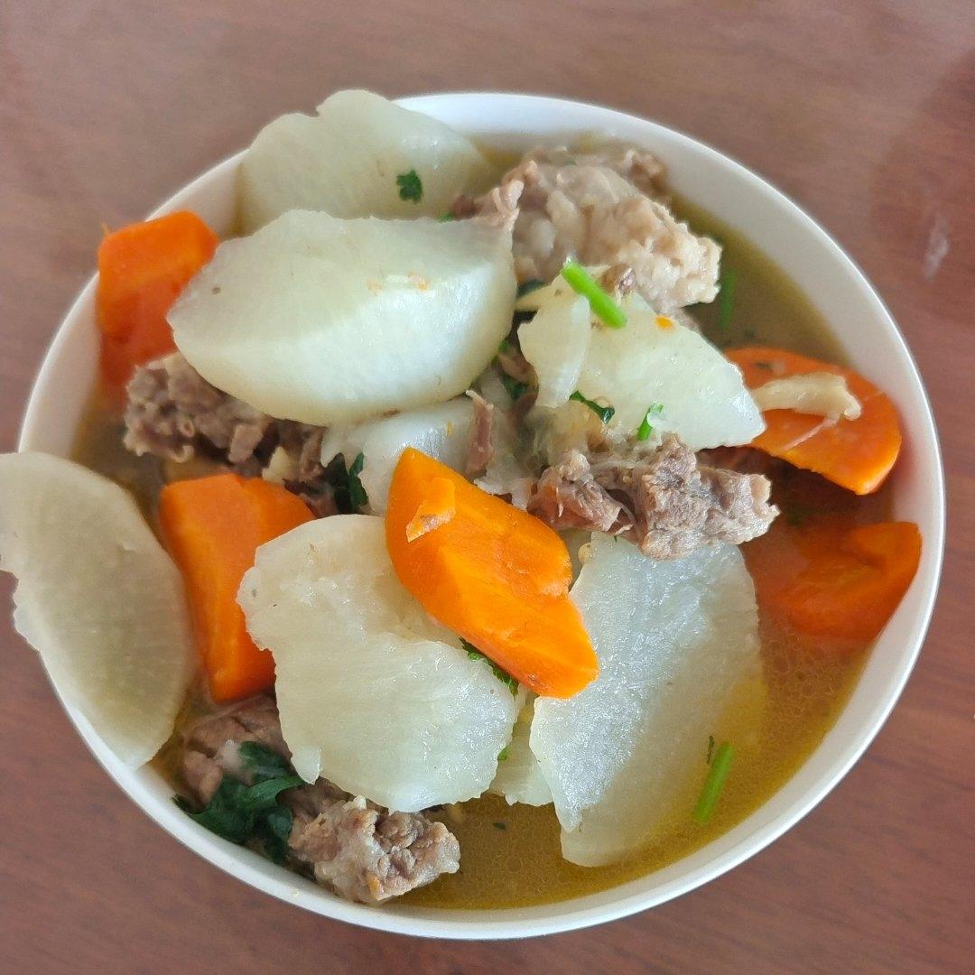 大白萝卜清炖牛肉