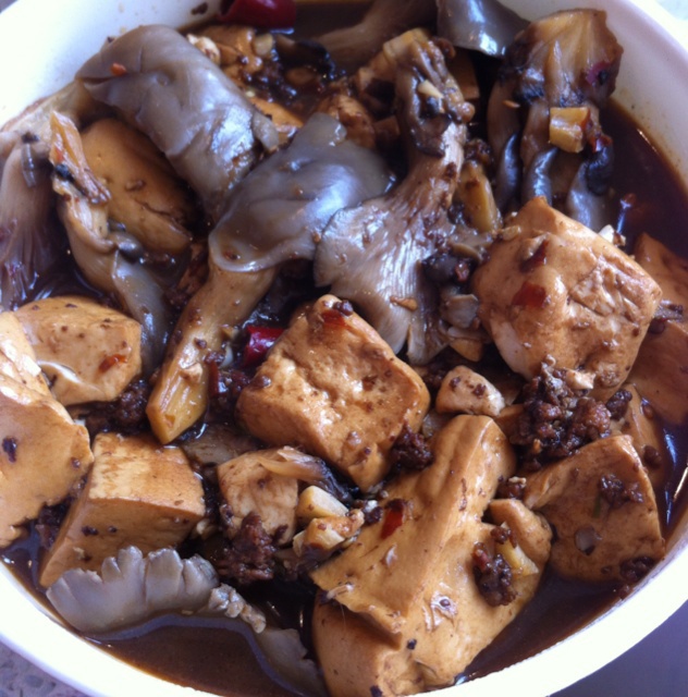 肉末香菇豆腐