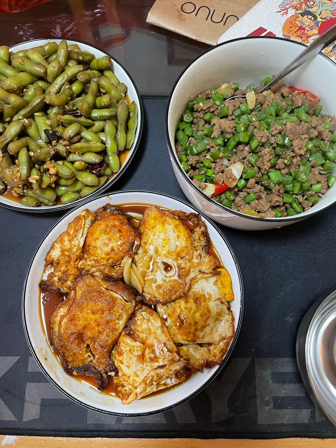 肉沫豆角下饭菜