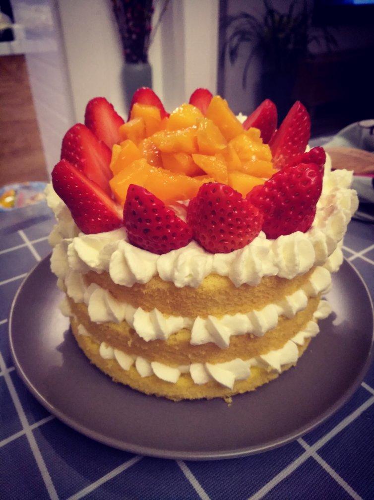 水果裸蛋糕